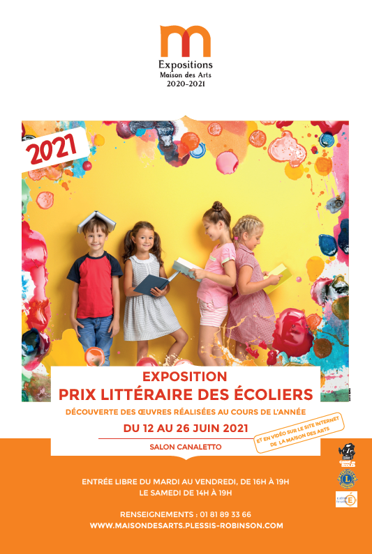 Aff Expo Prix litteraire des ecoliers 2021